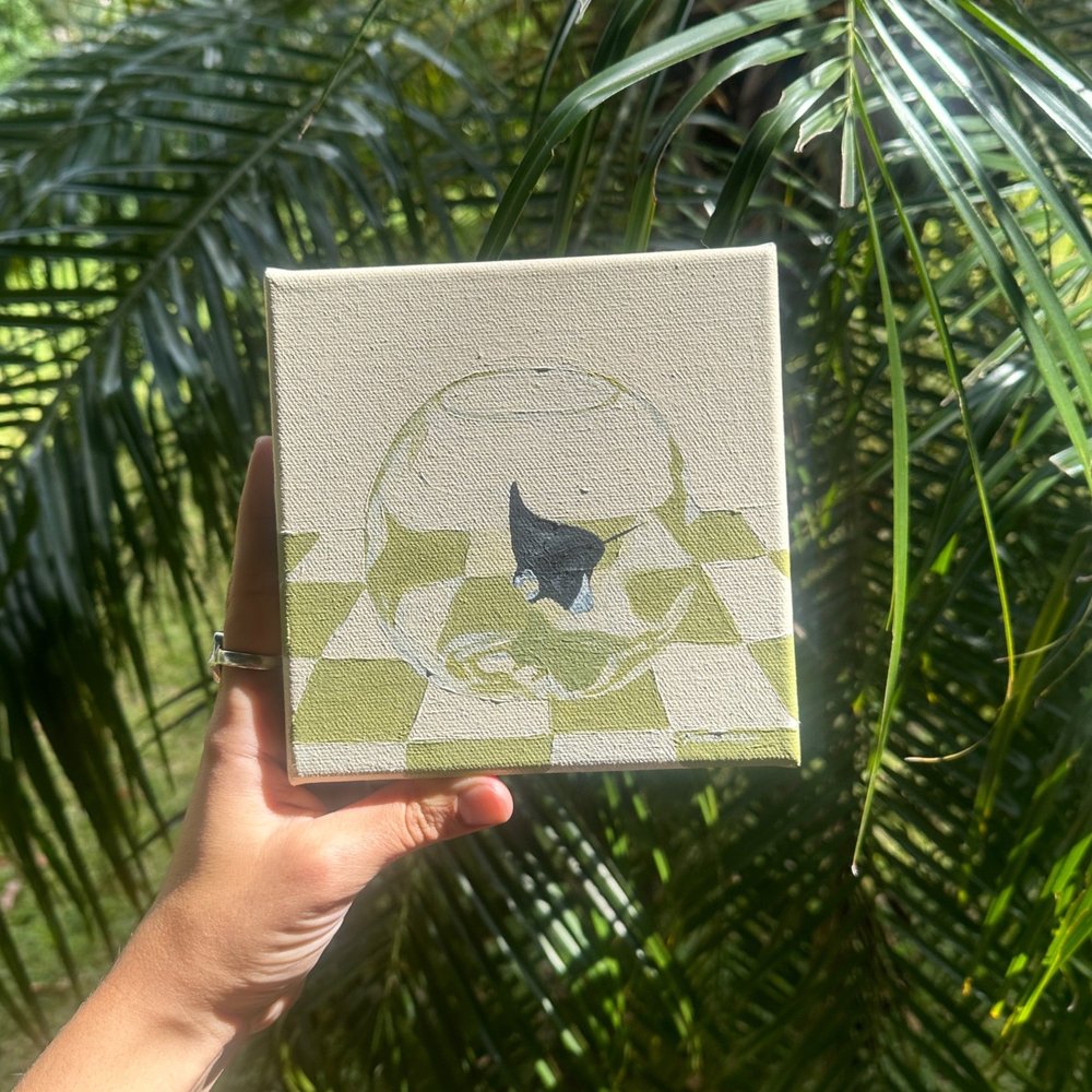 Take Me Home (Manta Rays & Checked Tablecloth)