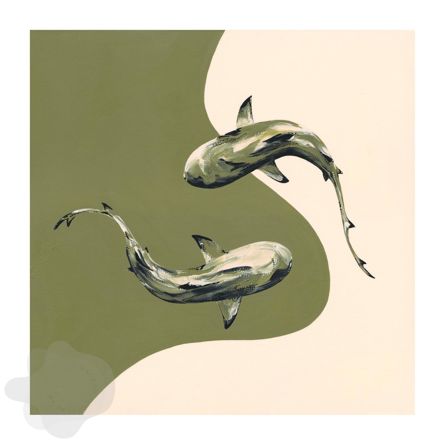 'Across the Line' Art Print