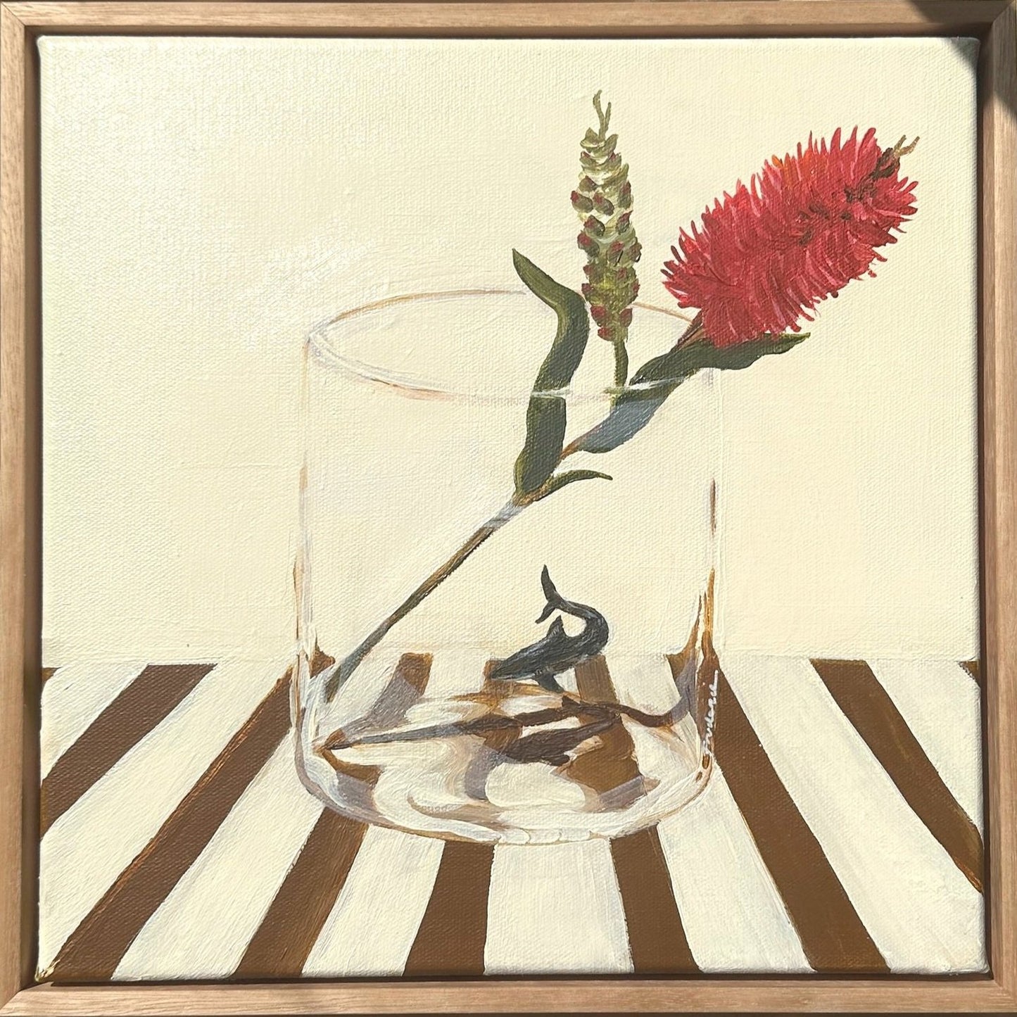 Land Meet Sea (Bottlebrush & Bull Shark)