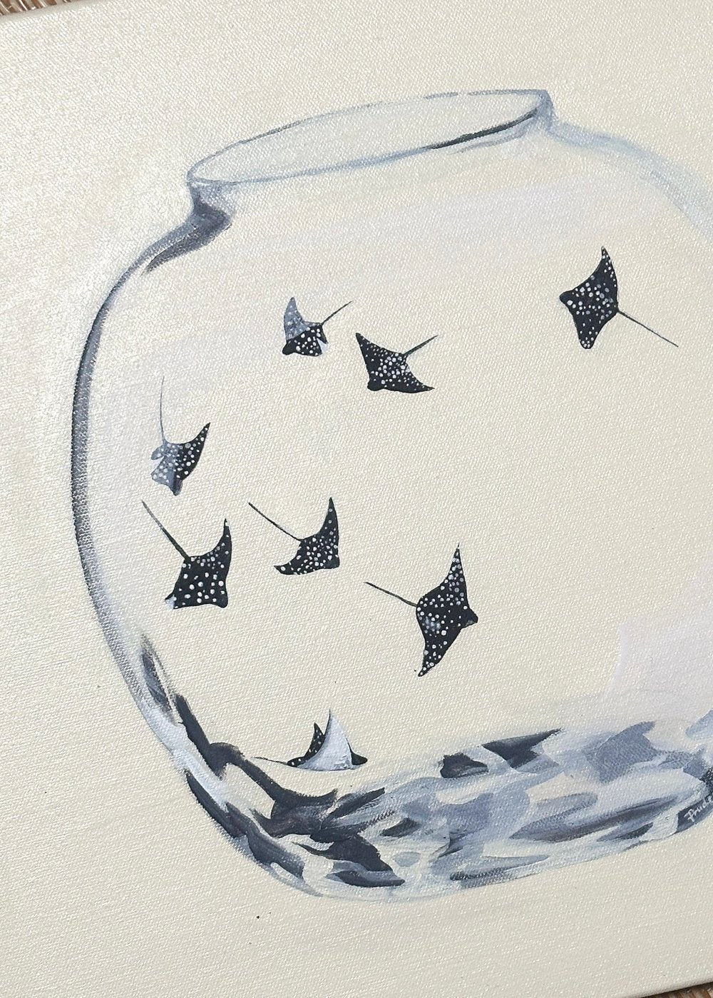 Behind Glass (Spotted Ray Fever II)