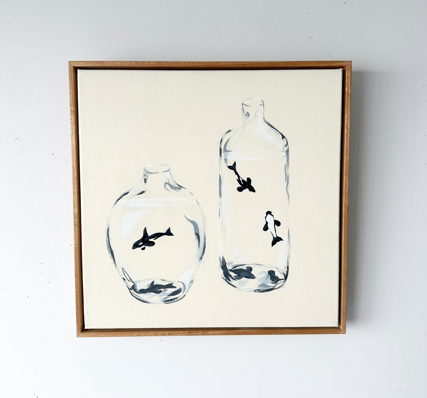Behind Glass (Orcas in vessels)