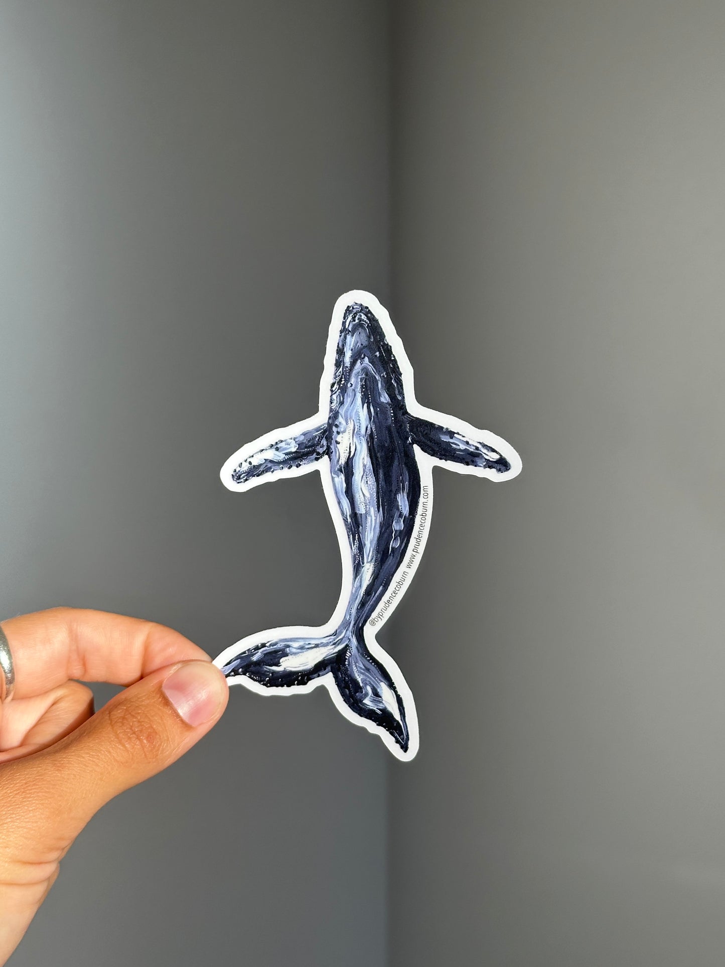 Humpback (From the Abyss) Vinyl sticker