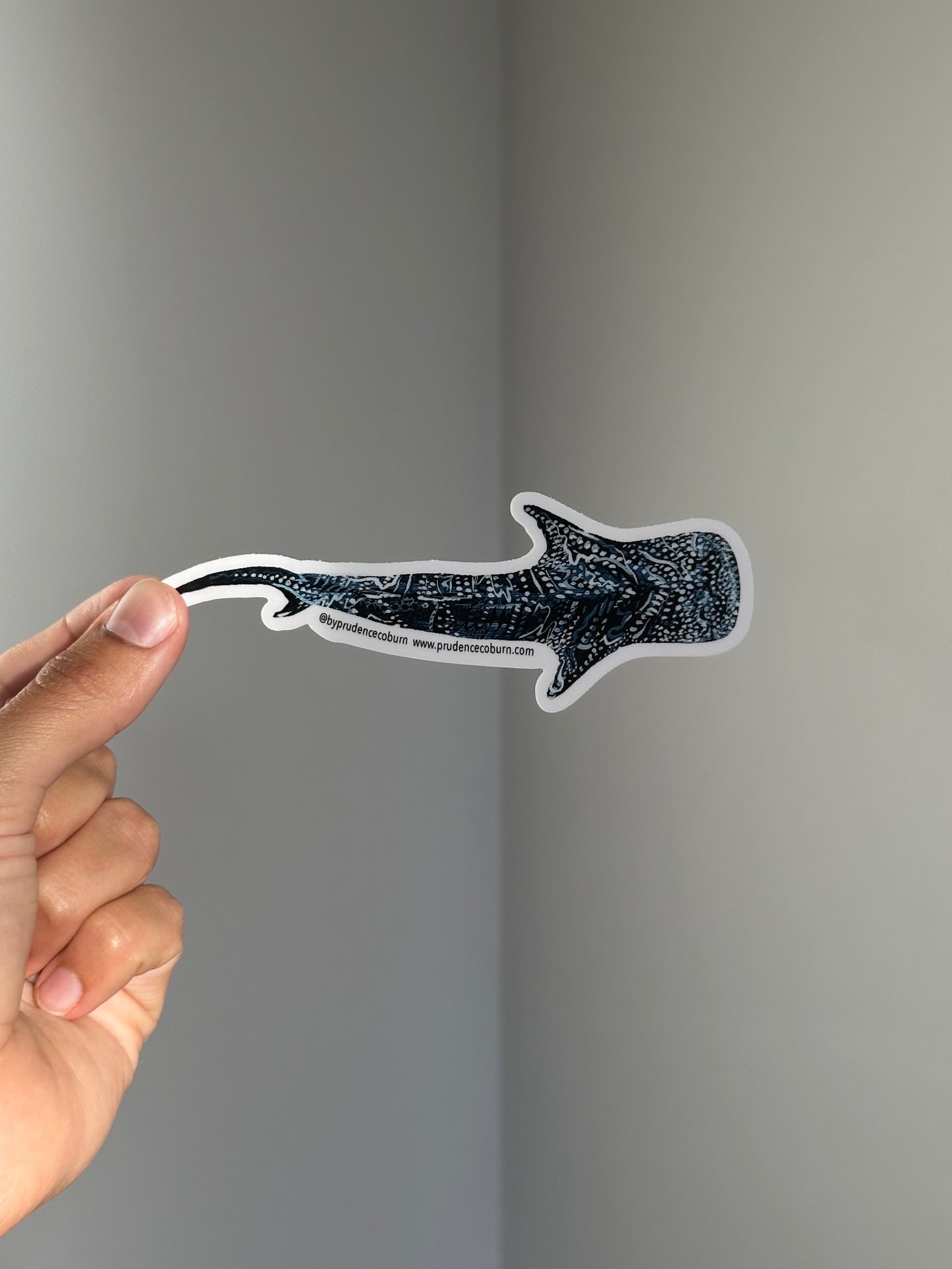 Whale Shark Vinyl Sticker