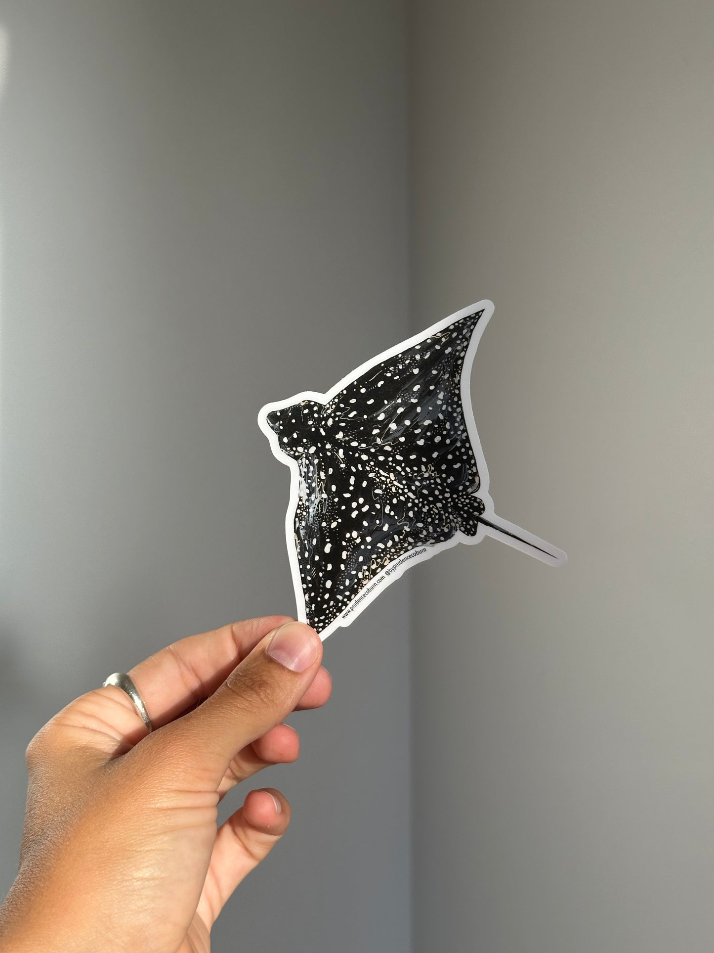 Spotted Ray Vinyl Sticker