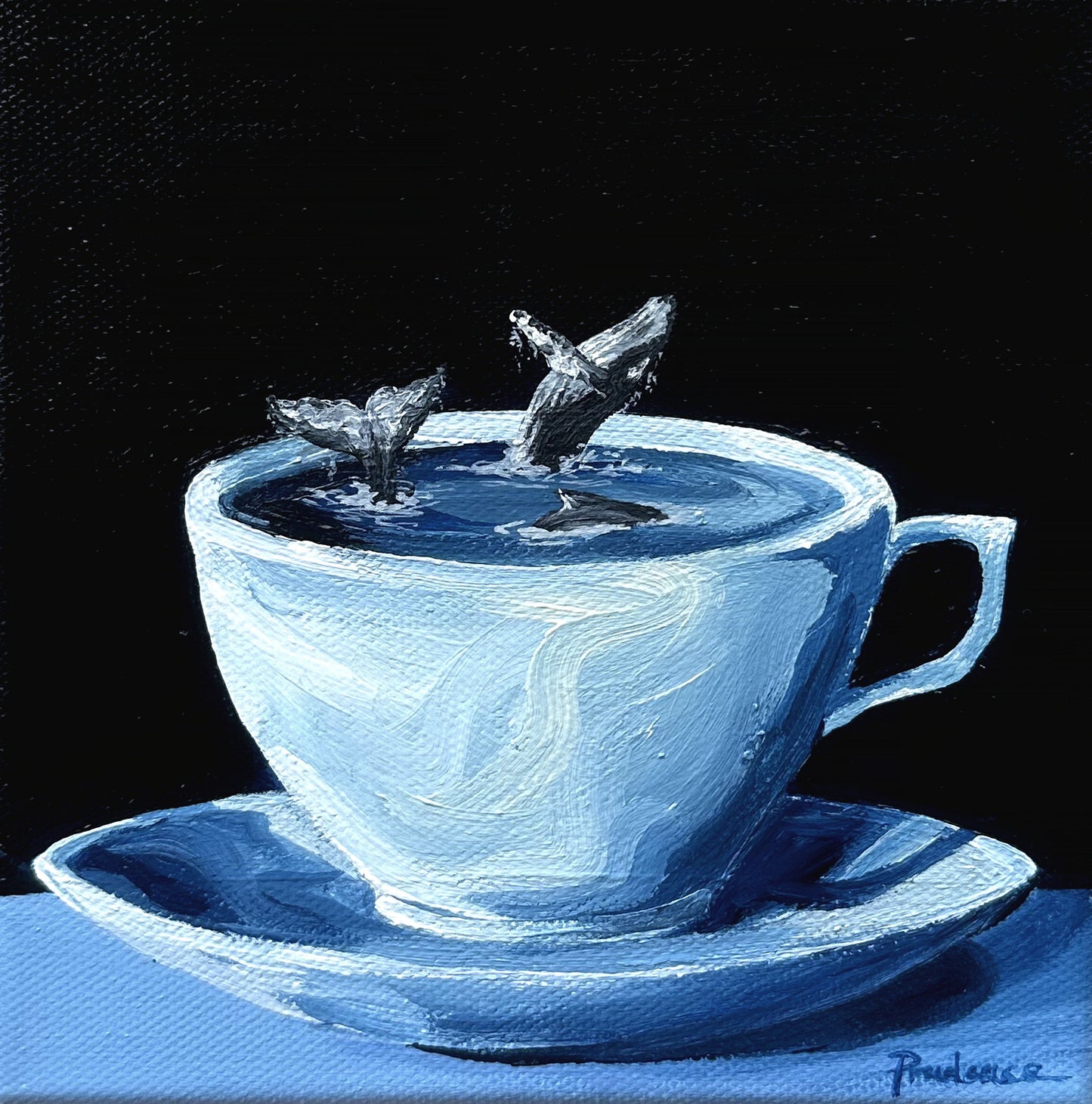'My Cup Of Tea' Canvas Print