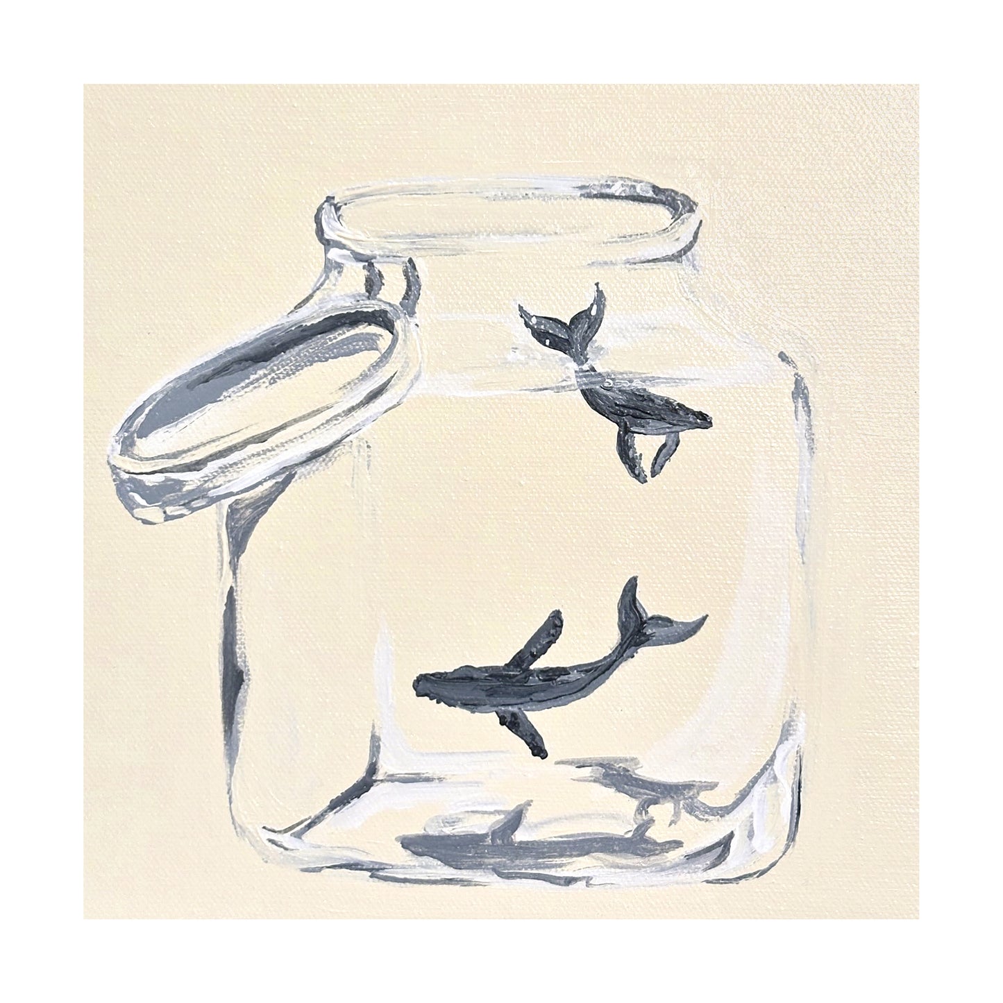 'Take Me Home (Humpback Whales)' Art Print
