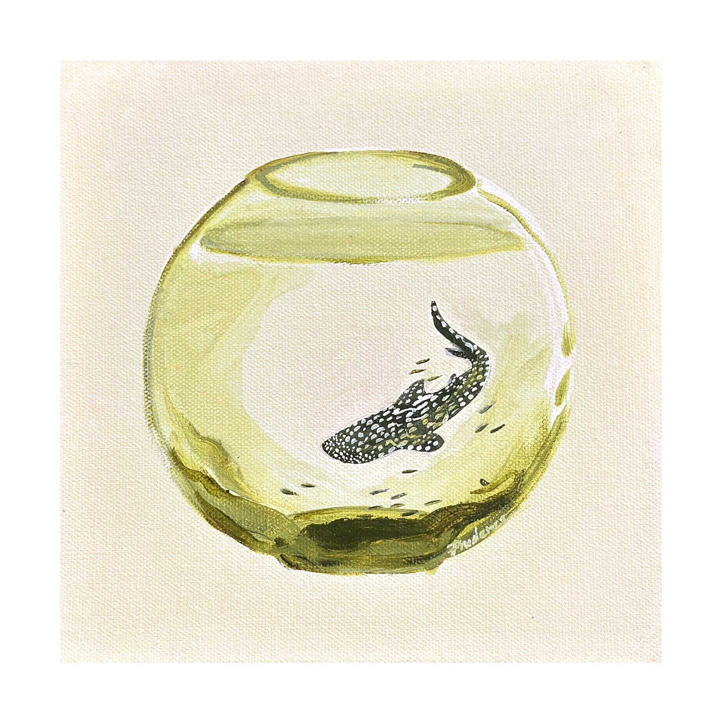 'Take Me Home (Whale Shark)' Art Print