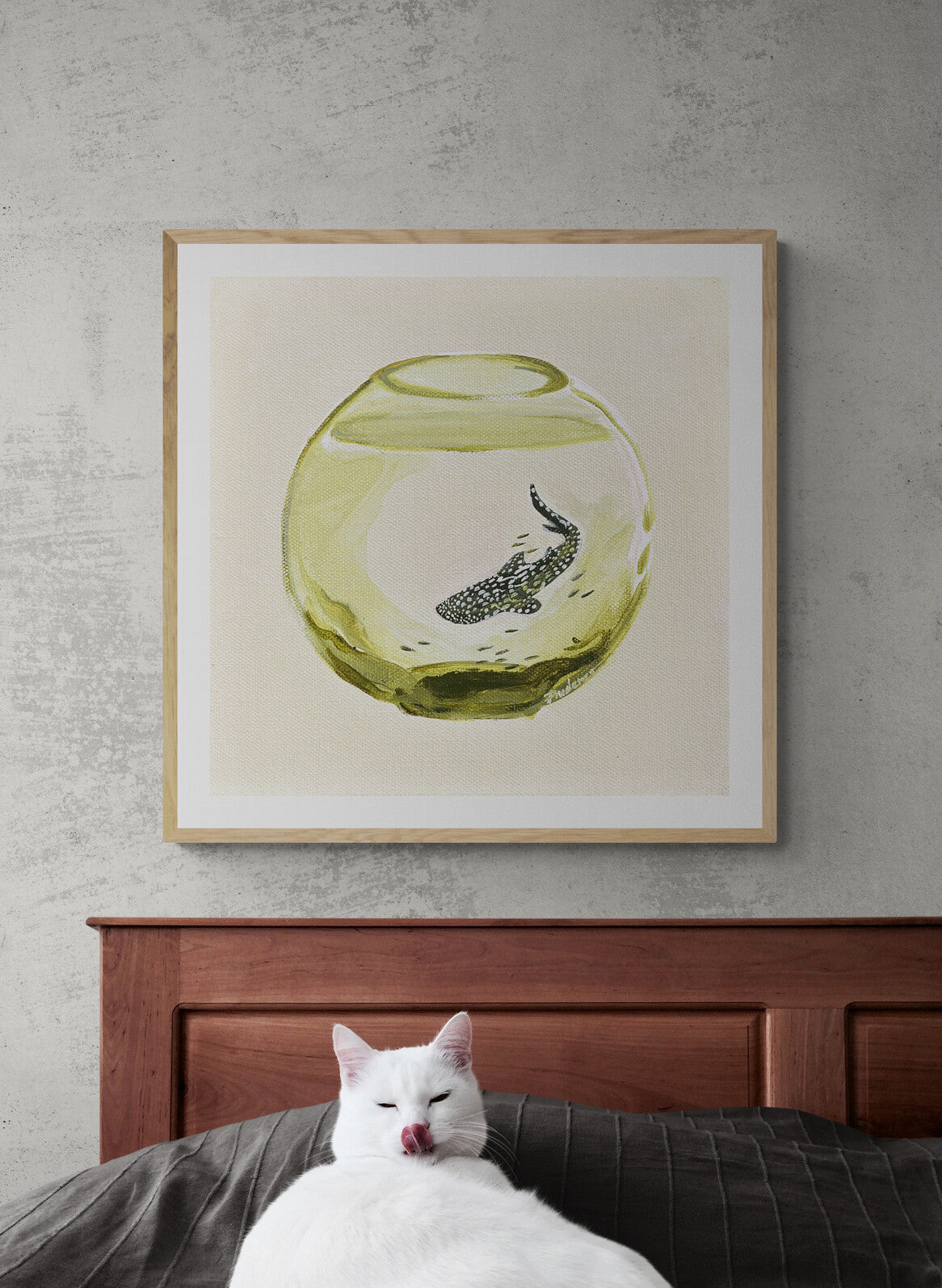'Take Me Home (Whale Shark)' Art Print