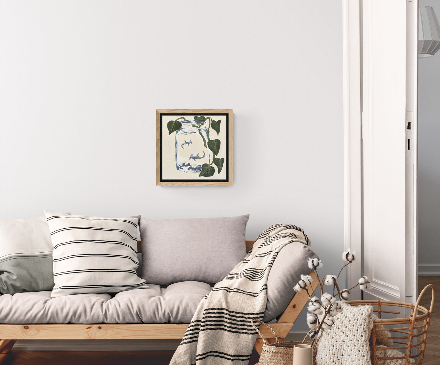 'Propagate (Hammerhead and Heartleaf Philodendron)' Canvas Print