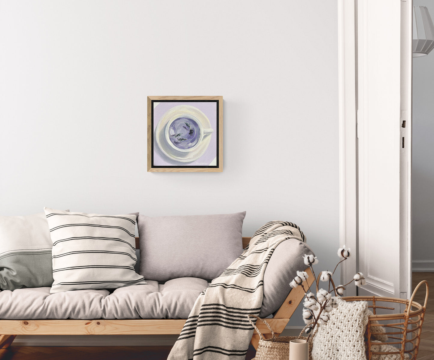 'Squid Ink Tea' Canvas Print