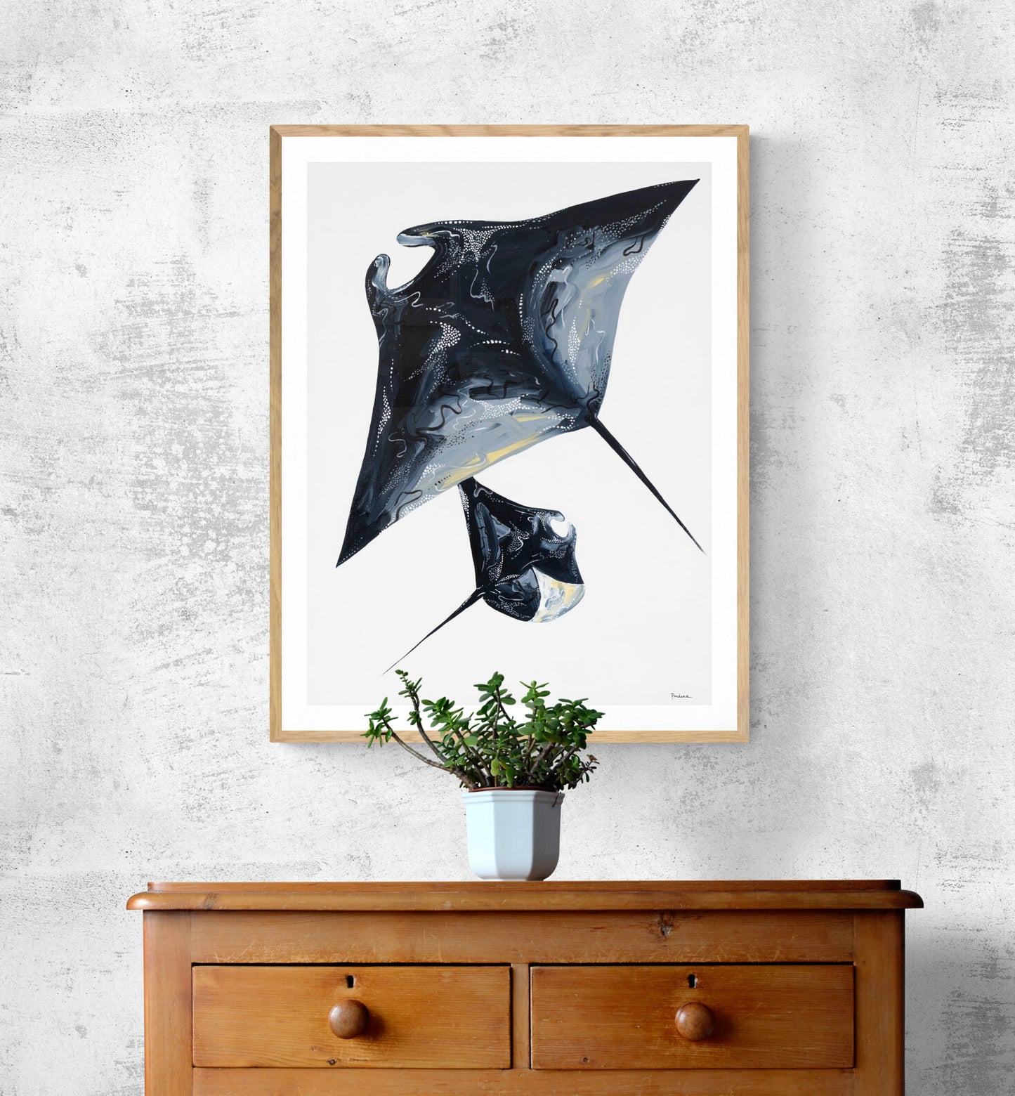'Lets Glide' Art Print