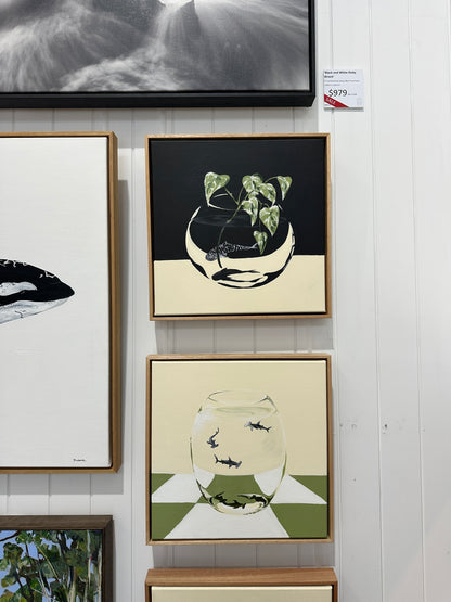 Land Meet Sea (Whale Shark and Devils Ivy)