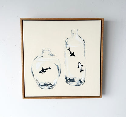 Behind Glass (Orcas in vessels)