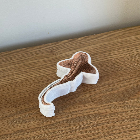 Leopard Shark Vinyl sticker