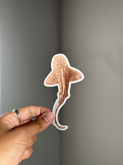 Leopard Shark Vinyl sticker