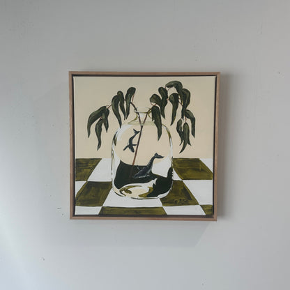 Land Meet Sea (Eucalyptus and Humpback Whale)