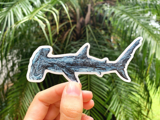 Hammerhead Vinyl Sticker