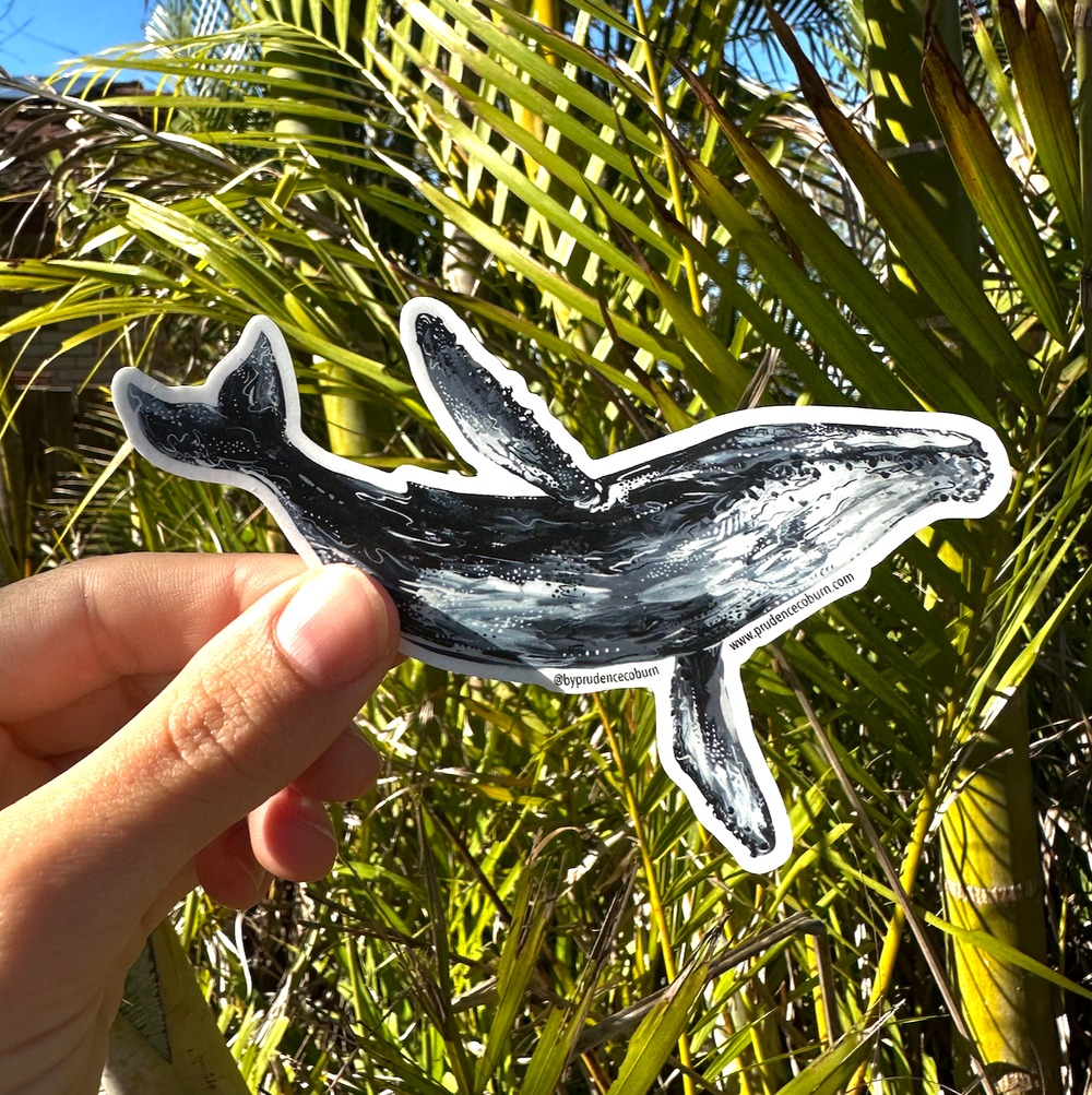 Humpback Vinyl Sticker