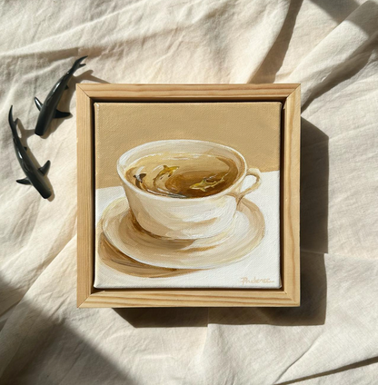 'Lemon Shark Tea'  Canvas Print