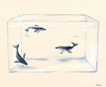 'Take Me Home (Whale Tank)' Art Print