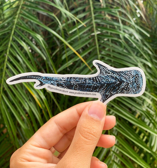 Whale Shark Vinyl Sticker